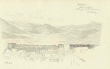 Panorama avec vue des murailles de Tétouan