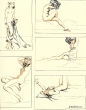 Dessins de femmes nues