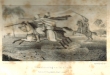 Three moors riding at Bab el Baroude