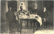 Intérieur de salon de réception juif