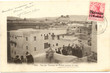 Vue des terrasses du mellah pendant le siège