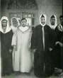 Accueil de Israel Abihassera (Baba salé 2éme à gauche); Yédidiya Monsonégo; Baba Méïr
