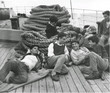 Voyage dans le  bateau "Jérusalem" vers Israel