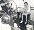 Voyage dans le  bateau "Jérusalem" vers Israel