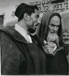 Rabbin Khalifa Moryossef au cimetière juif de Marrakech