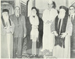 Rabbins  reçus à la fête du trone par S.M. le Roi Mohamed V : Rabbi Yossef Messas; Rabbi Raphaël Barouh Tolédano; Yossef Merjion; Rabbi Barouh Tolédano