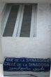 Plaque de la Rue de la Synagogue