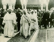 Sultan du Maroc à la mosquée de Paris
