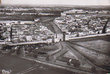 Meknès - Vue générale sur le nouveau Mellah et la porte de Bab Khemis