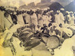 Berbères dansant l'ahwach