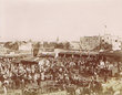 Marché animé de Tanger en 1880
