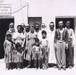 Groupe de juifs de Goulmima avec leur Président M. Illouz