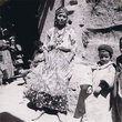 Femme juive du Mellah de Skoura en tenue de fête