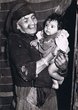 Vieille femme juive et un enfant du Mellah de Salé