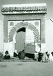 L'entrée du cimetière juif de Marrakech