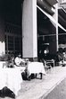 Terrasse du restaurant à l'hôtel la Mamounia