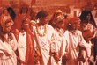 Groupe de danseuses dans le Sud marocain