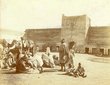 Une place à Marrakech en 1880