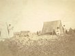 Campement sur la plage
