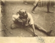 Un homme à terre, Rabat en 1918