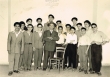 Présentation d'une classe d'élèves à l'école rabbinique de Sefrou