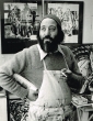 L'artiste peintre André Elbaz