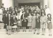 Photo de groupe en présence de Mrs Brunel, Hurstel et S.E. le Pacha