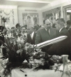 Inauguration de la mise en service de la Caravelle