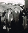 Brigitte Auber et Jacques Dumesnil à leur arrivée à Casa