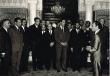 Le Roi Hassan II avec ses ministres au Palais Royal de Rabat