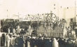 Défilé d'un chariot lors d'un carnaval à Rabat en 1915