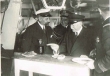 "Colbert" le Président goûte le repas de l'équipage le 14 octobre 1930