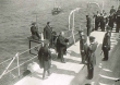 Embarquement du Président à bord du "Colbert" Toulon le 13 octobre 1930