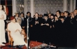 Sa Majesté le Roi Hassan II reçoit la Communauté juive
