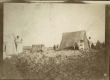 Campement sur la plage en 1890