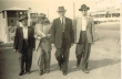 Hirschberg avec les représentants de la communauté juive de Casablanca