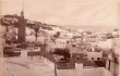 Vue prise par le sud-ouest montrant les toits et terrasses de Tanger