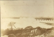 Le port de Casablanca par grosse mer
