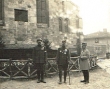 L'église de Hans ou est apposée une plaque ommémorative en mémoire des soldats du 1er C. A. C. morts au champ d'honneur- Commandant Braconnier, général Gouraud, général Dumas