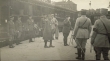 Le général Gouraud présente au maréchal French les officiers de son Eta Major