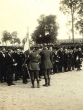 Remise du drapeau à la société des "mutilés de la guerre"