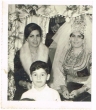 La mariée et sa famille le jour du mariage