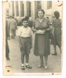 Nahon, Léon (Leoncito) et sa maman