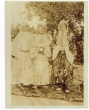 Trois musulmanes ? tangeroises en costume de fête