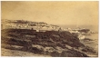 Panorama de Tanger de la plage