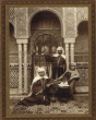 Dona, Abraham et George dans leur costume marocain