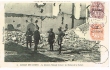 Le Général d'Amade visitant les ruines de la Casbah