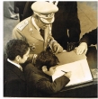 Signature du livre d'or