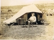 Campement de M. Rabinel sous la tente