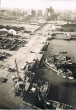 Vue du port, en haut des docks silos avec le Boulevard Mohammed el Hansali au milieu